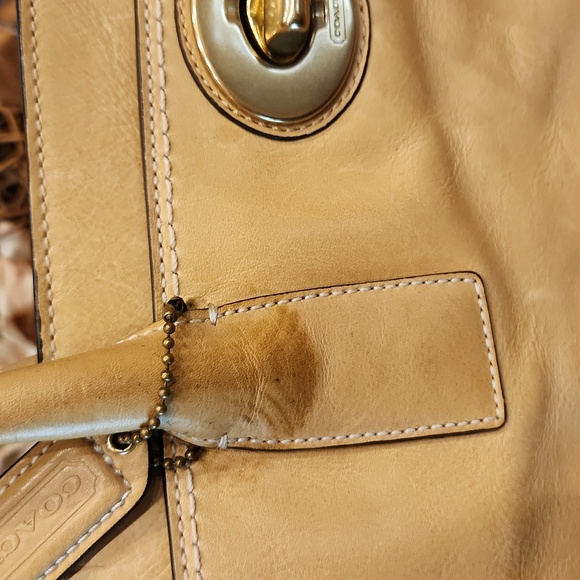 Coach Hampton Madeline Satchel Leather Purse - Picture 5 of 14